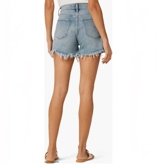 🛑SOLD🛑 NWT JOE’S Alex Denim Cut Off Shorts Blue Size 25 - Picture 5 of 14